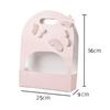 Portable Wedding Favour Boxes 3D Butterfly Carrier Bag Pink Floral Arrangement Gift Paper Package Flower Bouquet Packaging Bag