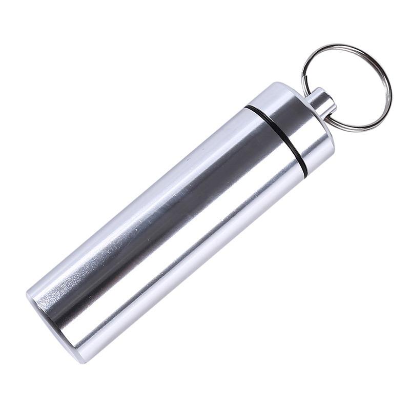 1 Piece Aluminum Alloy Portable Rustproof Stand For Toothpick Outdoor Household Travel Seal Storage Container Box Holder Case