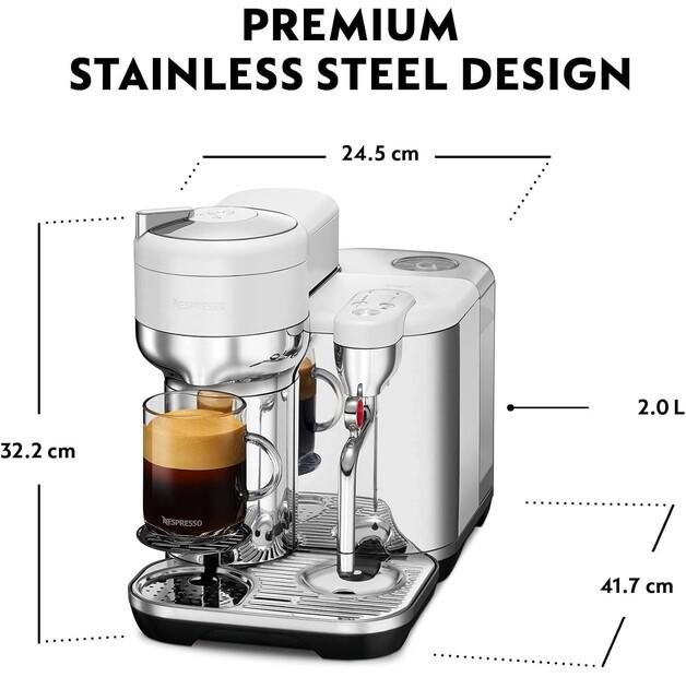 Капсульная кофемашина Sage the Vertuo Creatista sea salt (SVE850SST4EEU1)