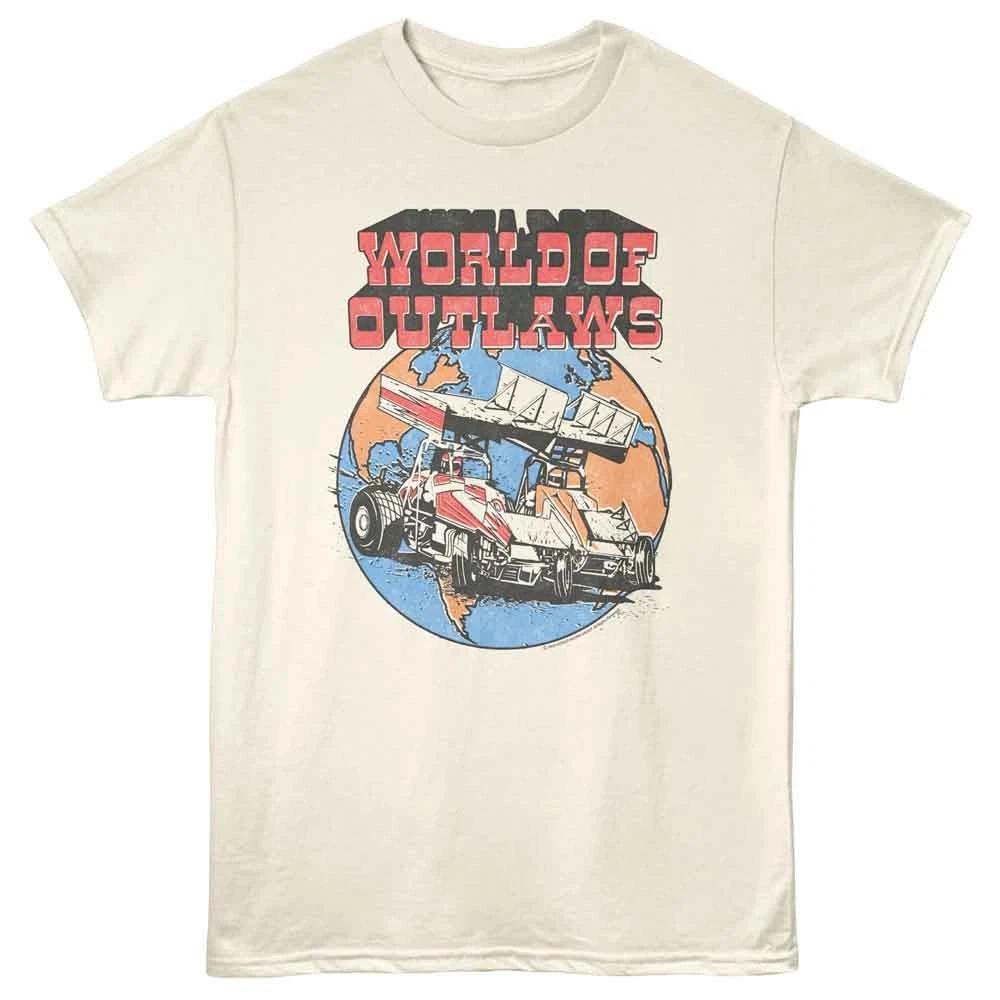 World Of Outlaws - Legendary - American Classics - Natural Short Sleeve T- 120