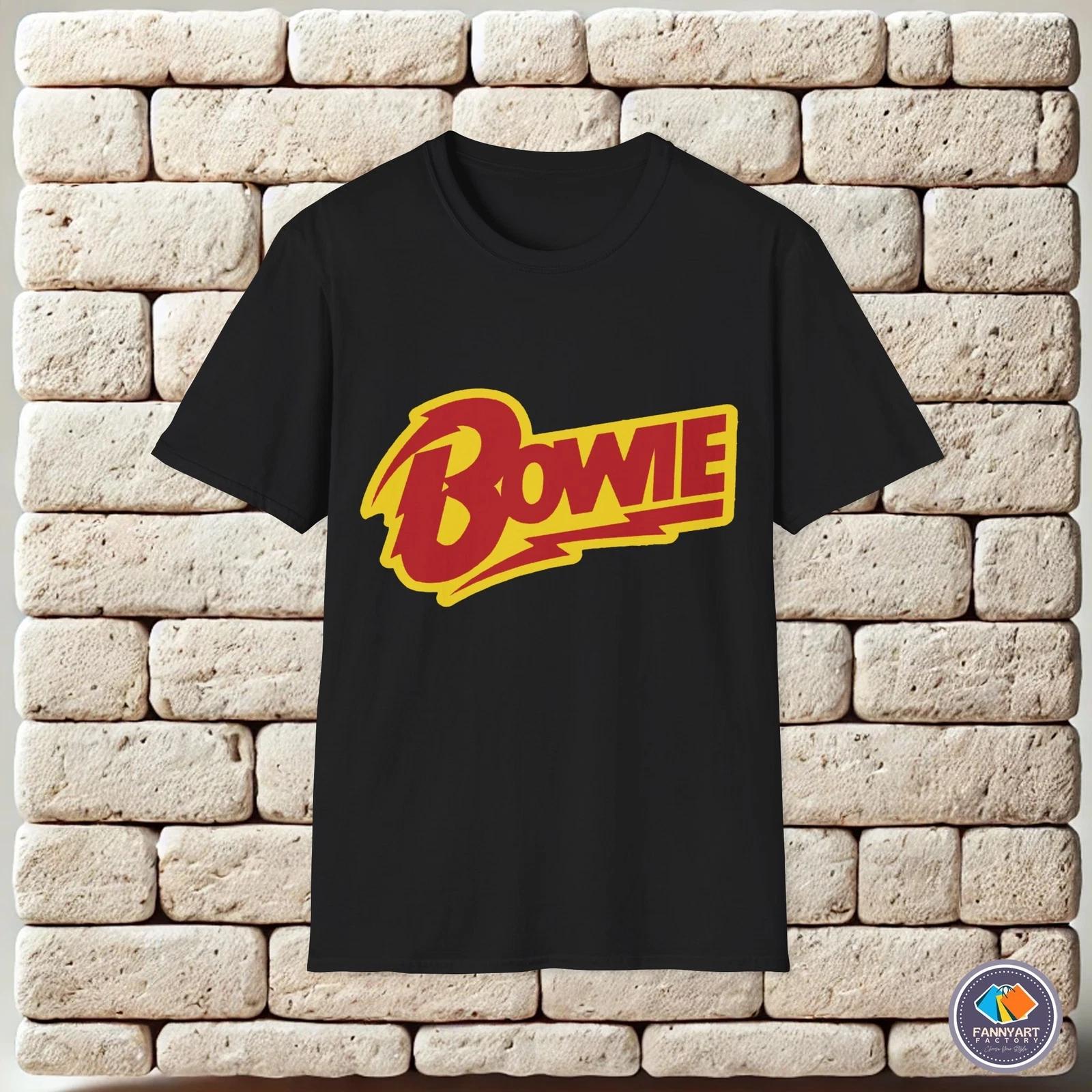 David Bowie Logo Unisex T-Shirt 4XL