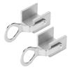 6Pcs Adjustable Aluminum Alloy Window Lock Safety Sliding Window Locks Stop Hardware AccessoryD Type