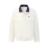 Fila Tennis Trendy Comfortable Casual Sports Workwear Versatile Woven Jacket Unisex Jackets Cloud-Mushroom-White A51U613701FWT