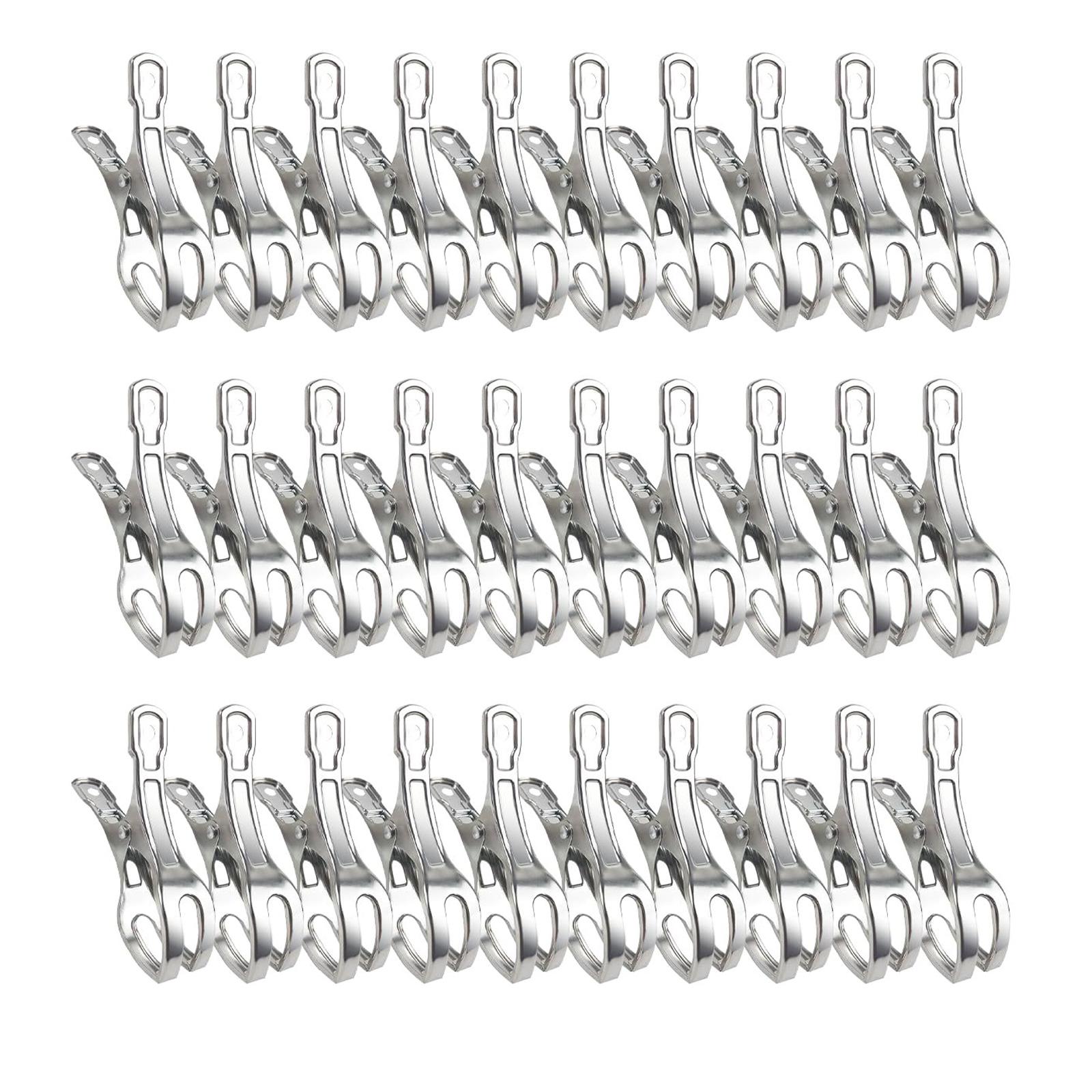 

30 штук Многоцелевой зажим для покрытия бассейна Портативные Прочные Ветрозащитные Зажимы для Наземных Бассейнов и Пляжных Полотенец