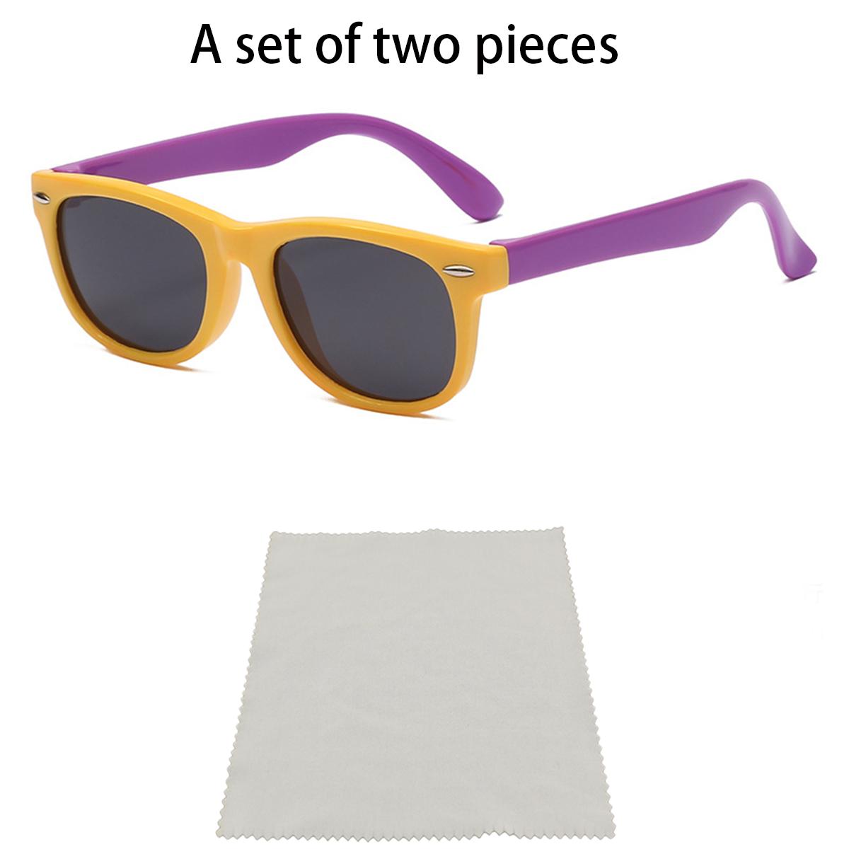 

2025 модный бренд детские цветные солнцезащитные очки анти-УФ детские солнцезащитные очки анти-синий свет солнцезащитные очки для девочек и мальчиков UV400