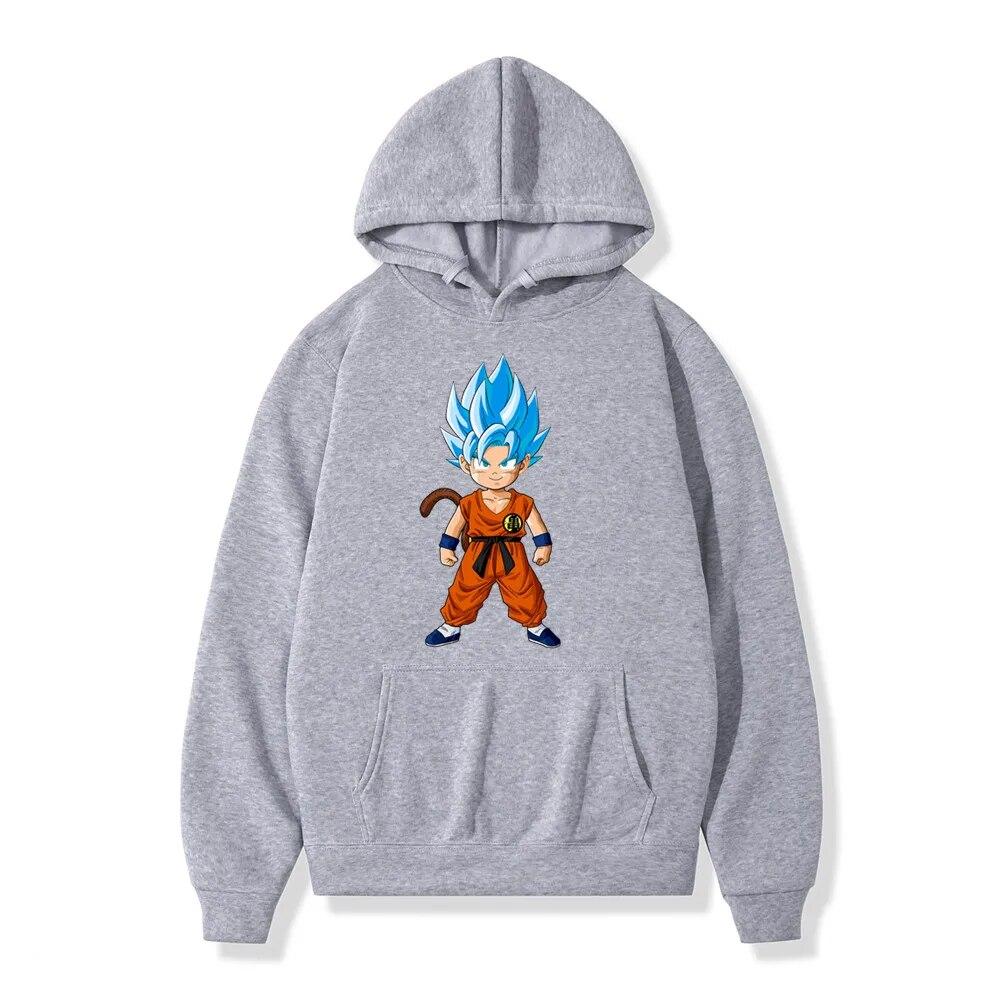 Japanese Anime Hoodie Unisex Women Dragon-ball Hip Hop Winter Fleece Hooded Unisex Harajuku Sweatshirts Clothes Male Dropshipping
