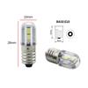 E10 Flashlight LED Bulb Lamp 6v 12V B9 Bayonet Indicator Light Yacht Lantern E11 Forklift Sailing Signal Lighting 4pcs