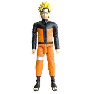 Large Articulated Figure - BANDAI - Anime Heroes - Naruto Shippuden - Anime Heroes Mega Figure 30 Cm - Naruto Uzumaki