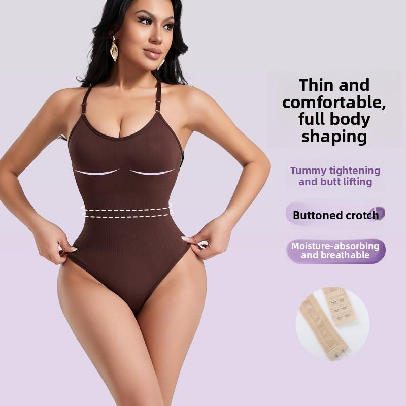 T-back body-shaping bodysuit Buttock-lifting and tummy-tucking shapewear Slimming seamless body-hugging shapewear