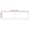 Garden Privacy Screen PVC 35x0.19 M Cream