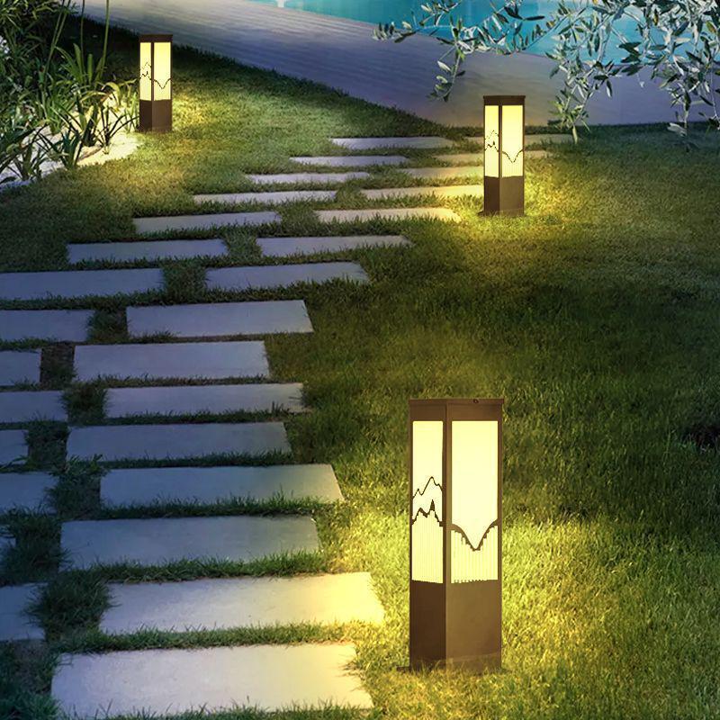 Solar-Powered Waterproof Lawn Light for Outdoor Garden or Villa