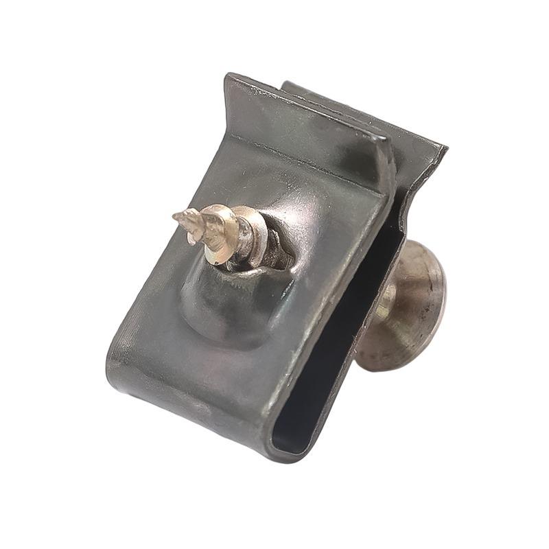 Car Motorcycle Metal Screw Fastener Clips U-Type Clip with Screw Anti-rust Protection Clip Screw Buckle Auto Iron Sheet 50/10pcs