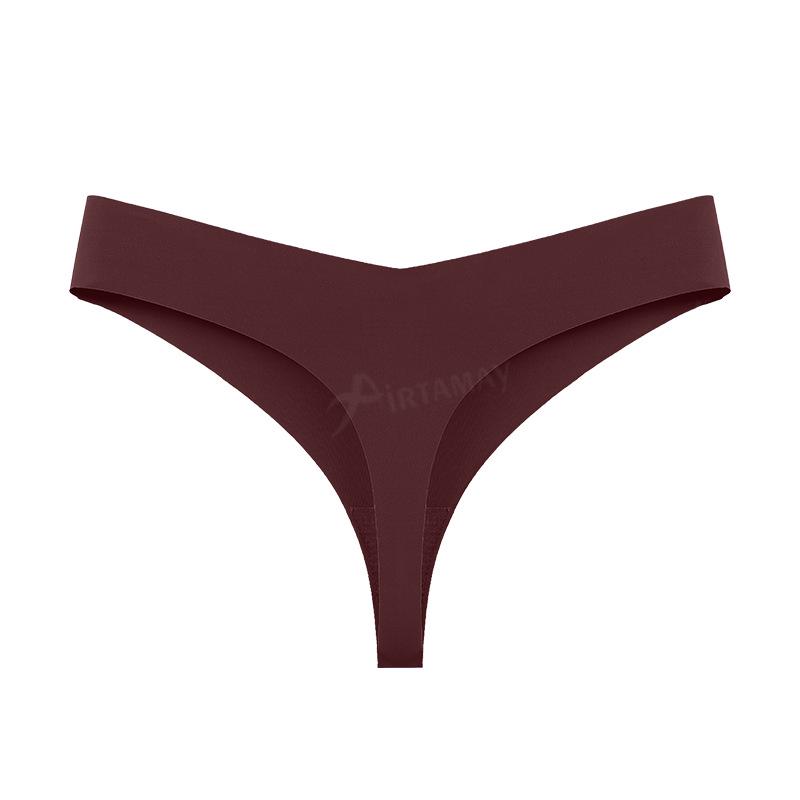 Cross-Border European & American Seamless Yoga Thong: Breathable, Sexy, Plus Size Women's Sports Panties