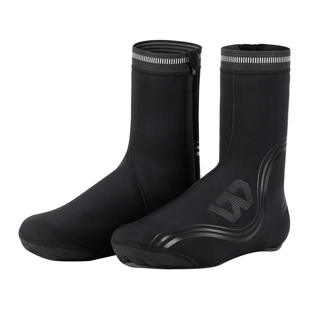 

Водонепроницаемый чехол на велосипедную обувь, зимний, теплый, эластичный, ветрозащитный, для шоссейного велосипеда, чехол на ногу m