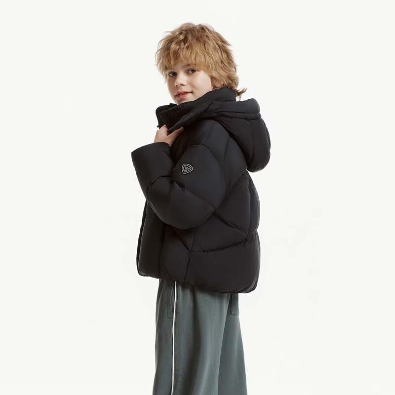 Tanboer Kids' Detachable Hood Down Puffer Jacket