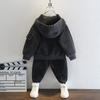 Kinderkleidung Frühling Jungen Retro Denim Set Langarmjacke + Hose 2tlg Anzug Baby Jungen Kleidung 2-12 Jahre