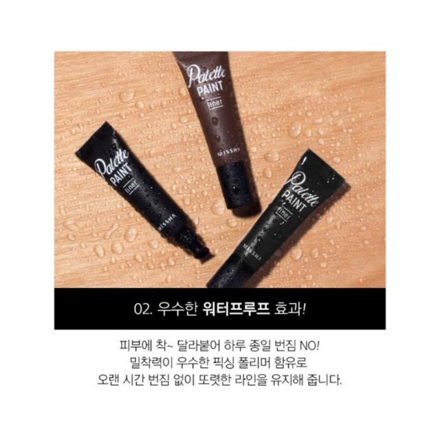 [MISSHA] Palette Paint Liner 6g / Black / Brown