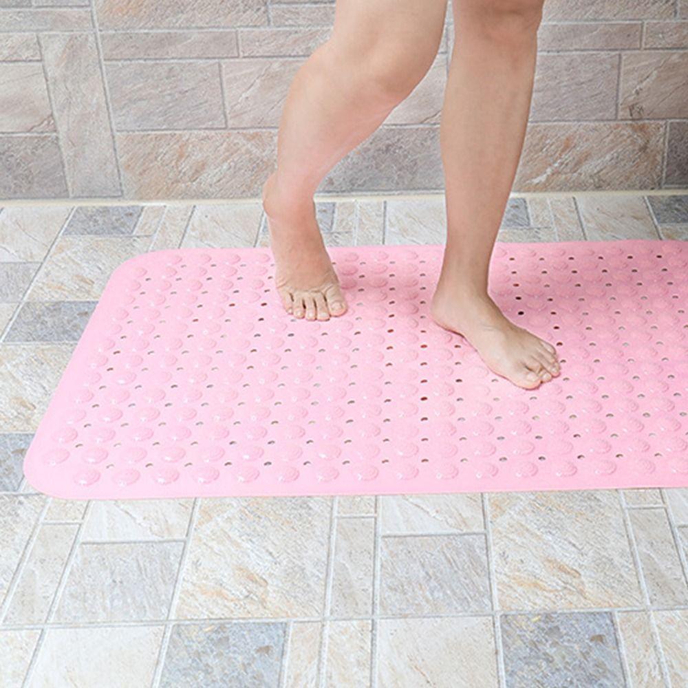 Non-Slip Bathtub Mat S/M/L Water Barrier Mat Easy To Use Foot Mmassage Pad Bathing Accessories