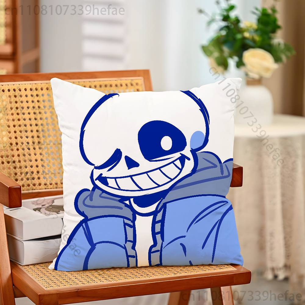 

Наволочка для подушки Undertale Sans Плюшевые наволочки Домашний декор Чехол для подушки для дивана кровати стула гостиной 30x30cm