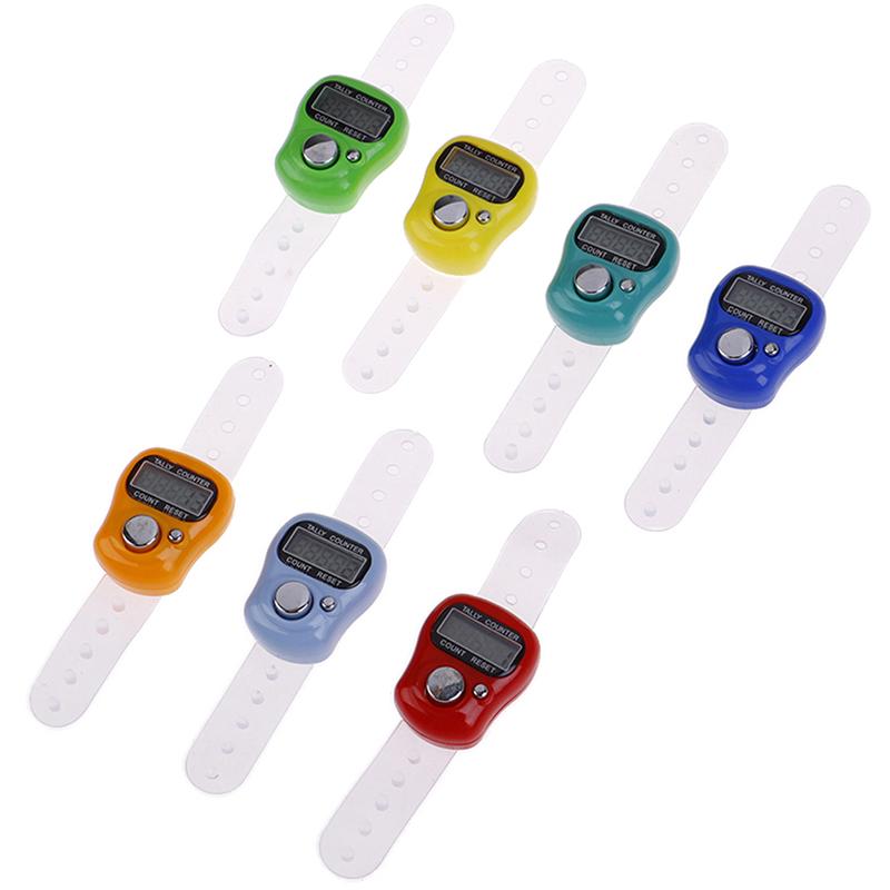 Tick Count Machine Mini Stitch Marker And Row Finger Counter Lcd Electronic Digital Tally ...