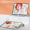 Hochwertige kreative Apple Doodle Muster iPad Smart Case für iPad Air6 11 13 Air4 Air5 10.9 2021 9. 8. 7. 10.2 mit Bleistifthalter