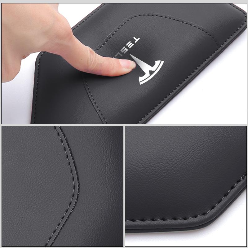 Car Valve Knee Leg Protective Pad Foot Armrest Cushion Accessories For Tesla Model 3 Y S X 2021 Roadster Cybertruck Juguete