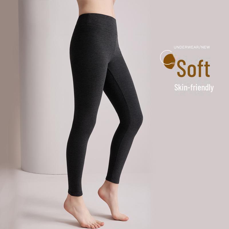 2024 Herbst/Winter Damen Meiyabi Hochtaillierte Wollmischung Warme Leggings
