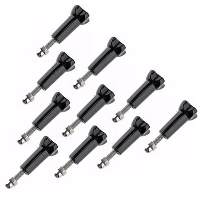 Long Thumbscrew with Cap Thumb Screw Set Stainless Steel Replacement for GoPro 12 11 10 9 8 7 6 5 Yi 4K Sj7 Sj8 Pro DJI Monopod