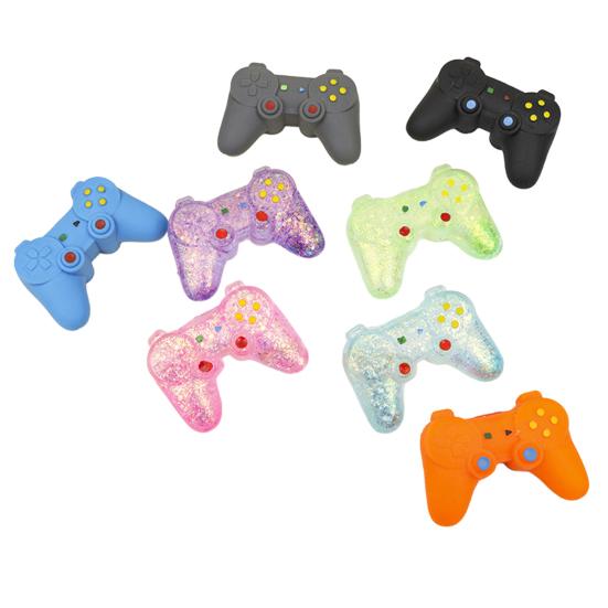 Game Controller Squeeze Toy Stress Relief Mini Gamepad Sensory Toy Anti-Anxiety Soft Stretch Decompression Hand Exercise Toy