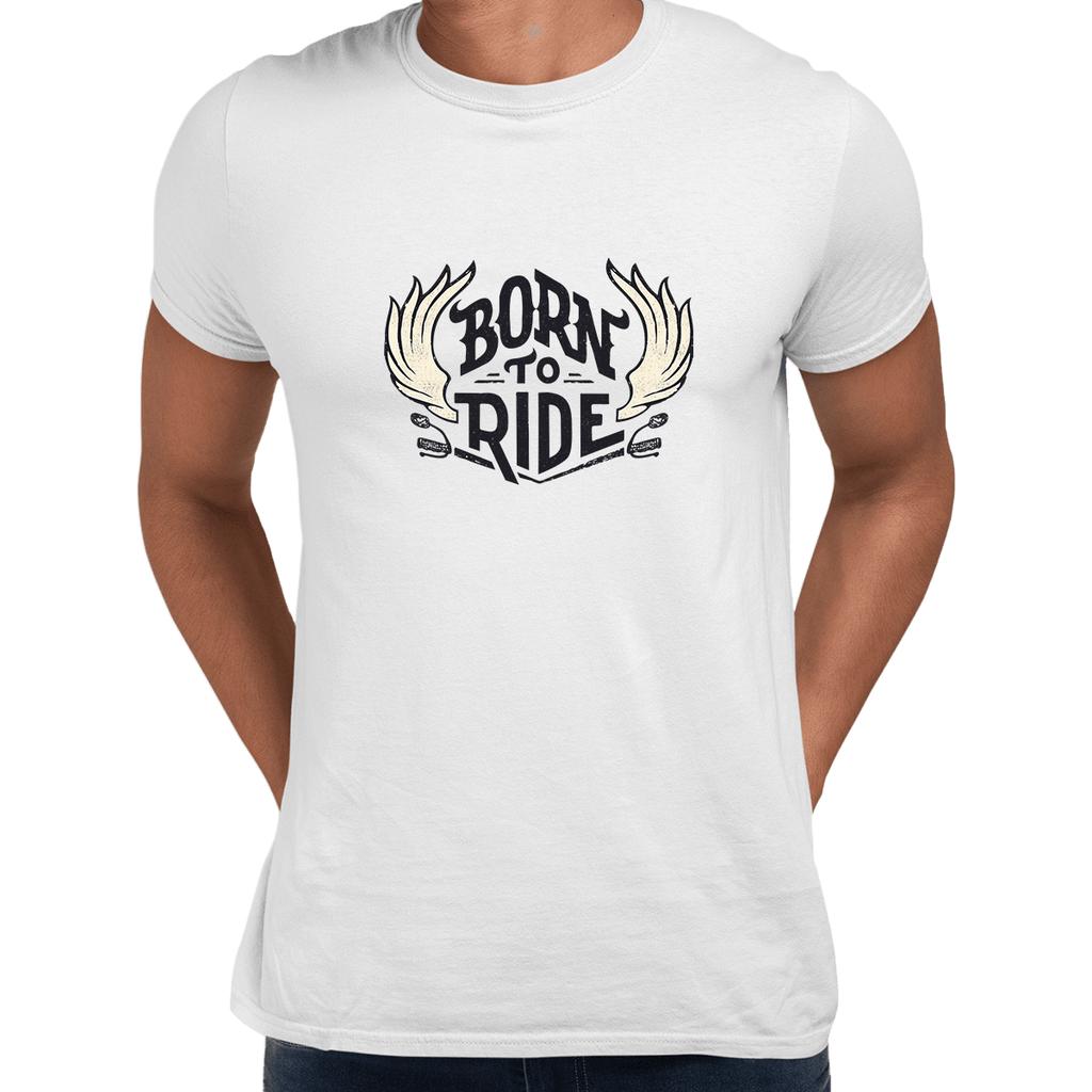 Born To Ride Biking T-shirt for Beard Minds Tops