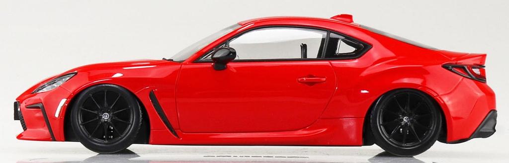 Aoshima Bunka Kyozai Scale The Snap Kit Series Toyota GR86 Spark Red Plastic Model Kit 1/32 No. 21-A Pre-Colored