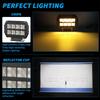 Square Offroad Lighting Aluminum Led Work Lights Waterproof High Amber Multi-Functional Dustproof Lighting For Car Road Atv