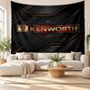 Kenworth Wall Tapestry, Soft Fabric Wall Hanging, Decorative Backdrop For Bedroom Home Wall Art