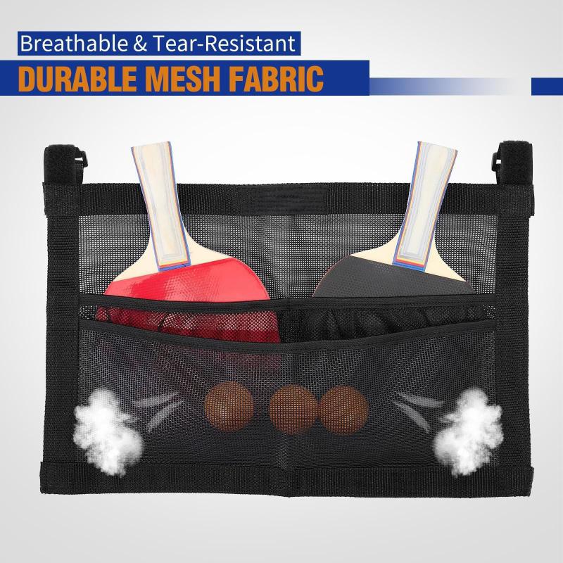 Netz Pingpongballhalter Große Tasche Kapazität Tischtennisball Organizer Wand- oder Untertisch-Aufbewahrung für Training Übung
