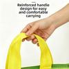 Solid Color Insulated Lunch Bag Large Capacity Thermal Picnic Bag Lunch Handbag  Picnic