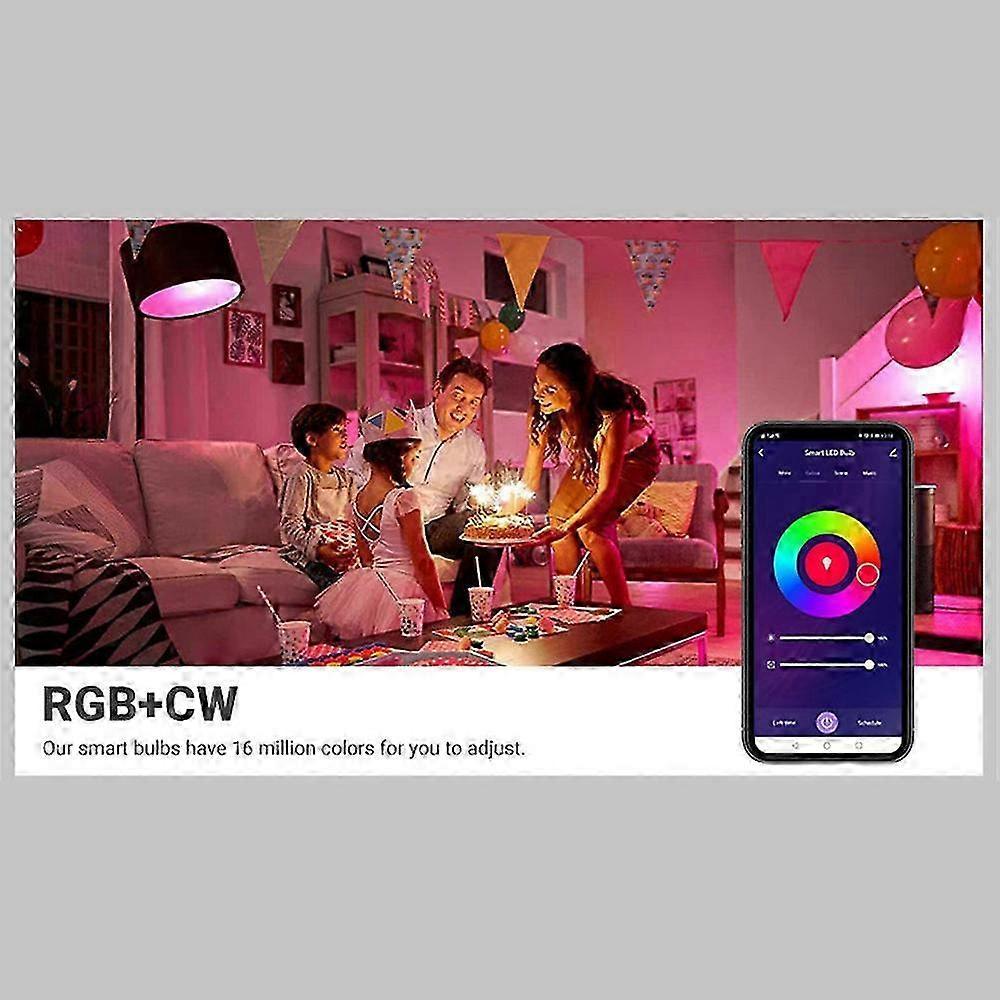 3Pcs Smart Homekit WiFi MR16 Smart LED Light Bulb 12V RGBCW Dimmable Lamp Siri Voice Control 5W Spotlighting Color Changing