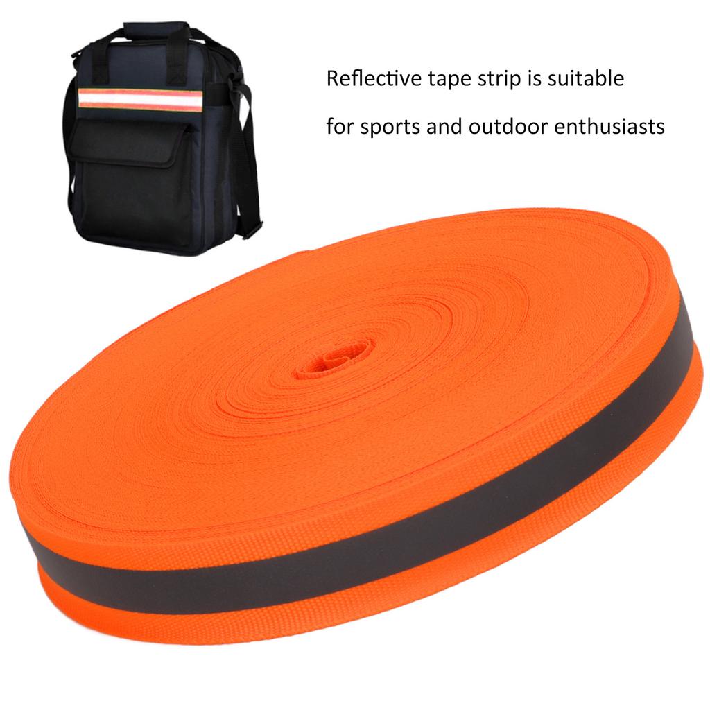 Reflective Ribbon Soft   Flexible Fluorescent Ribbon for Improving Night  