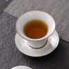 Tigela de Chá com Tampa Design de Suspensão em Filigrana de Prata Resistente ao Calor Conjunto de Chá Gongfu Chinês Cerimônia em Casa Presente