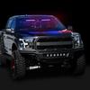2-in-1 40*2 Bicolor Led Strobe Lights For Auto Emergency Warning Lamp Traffic Advisor Fireman Windshield Bar Flashlight 12V 24V