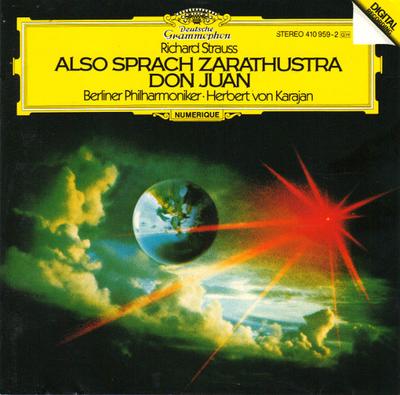 CD RICHARD STRAUSS  BERLINER PHILHARM  Así habló Zaratustra  Don Juan 4109592 Deutsche Grammo 1984 Europa Clásico Usado