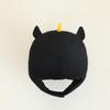 Black Horse Costume Headpiece Adjustable Strap Photography Prop For Children Party Theme Role Play
