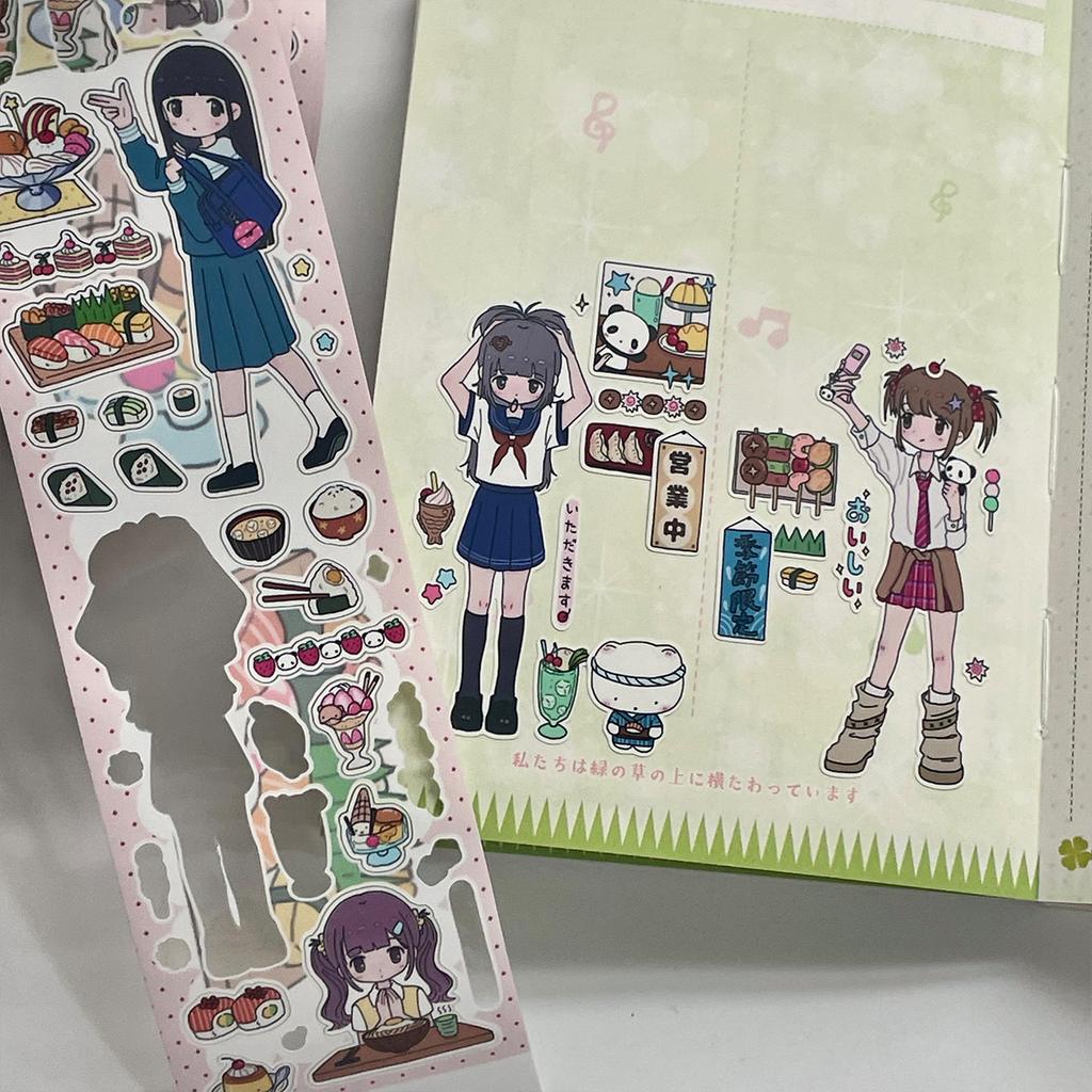 35Cm Cute Tape For Scrapbooking Cute Cartoon Sticker Roll Girls' Daily Life Diy Mobile Phone Luggage Motorcycle Notebook
