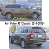 Car TPU/Glossy Mirror Pillar Post Cover  For Volvo XC Classic 2014-2015+ Door Trim Window Molding Sticker Accessories