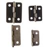 60 Pieces 300pcs Screws Mini Hinges Bronze Retro Hinges Tiny Hinges  for Dollhouse Door Crafts Box