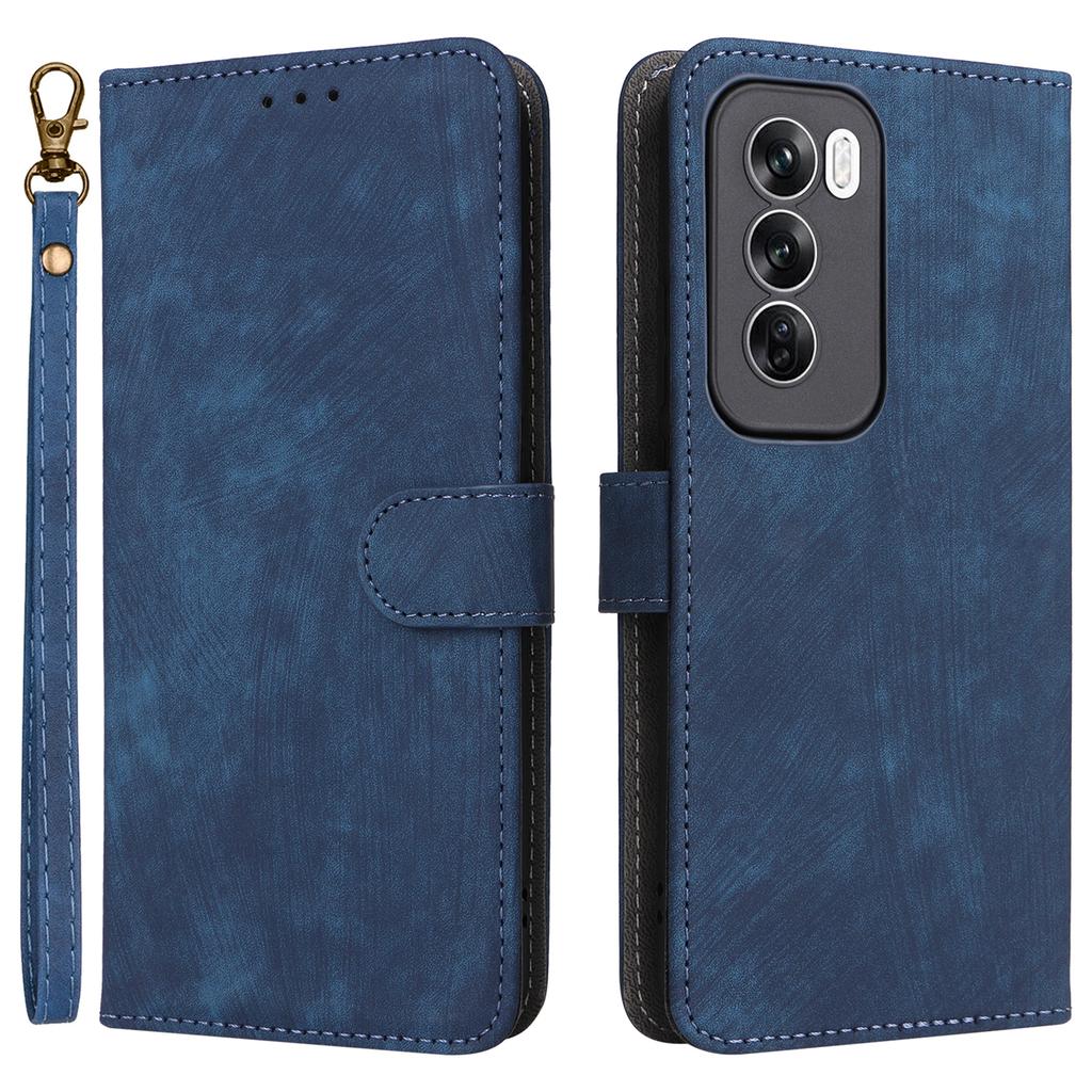 For Oppo Reno12 Pro 5G (Global) Case RFID Blocking Card Slots PU Leather Wallet Phone Cover