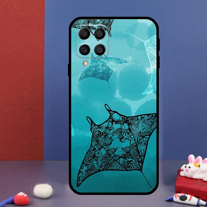 Animal Manta Ray For Samsung Galaxy M15 M55 M33 M13 M23 M53 M31 M51 M14 M34 M54 M20 M30s M52 M32 Phone Case