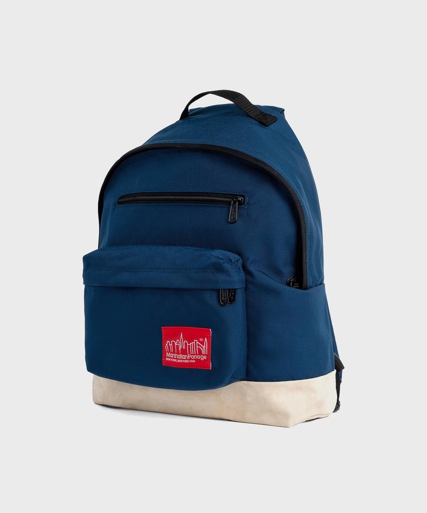 Manhattan Portage 1209 Big Apple Backpack M Navy Suede