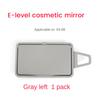 1Pair Plastic Sun Visor Mirror Cover For Mercedes W211 W219 2003-2010 Sun Shade Makeup Mirror Caps 2108102510 2118110010 L+R