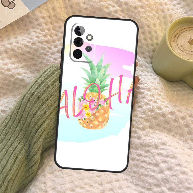Aloha Beach Life Hawaii Case For Samsung Galaxy A15 A22 A52 A32 A54 A14 A16 A26 A36 A56 A55 A35 A05 A06 A53 A33 A13