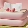Candy Color  Tissue Box Cover Modern Decorative Facial Tissue Box Holder for Bathroom Vanity Countertops